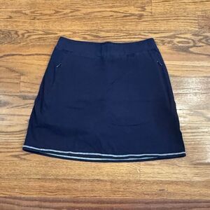Spartina 449 Navy Pull On Pencil Skirt | S